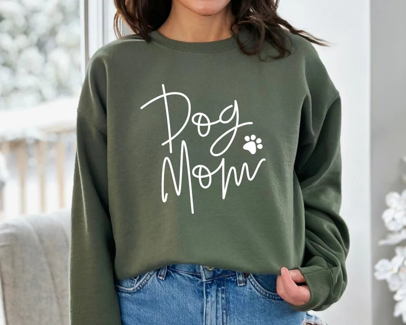 Dog Mama T-shirt, Sweatshirt & Hoodie