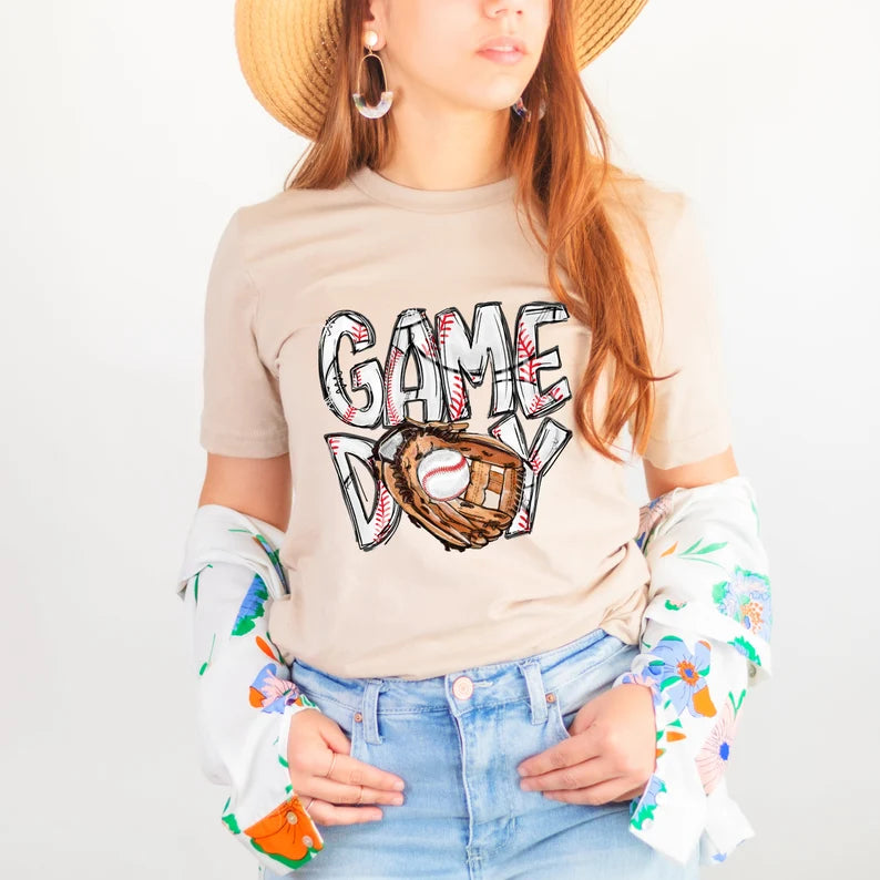 Baseball Game Day Shirt for Women
