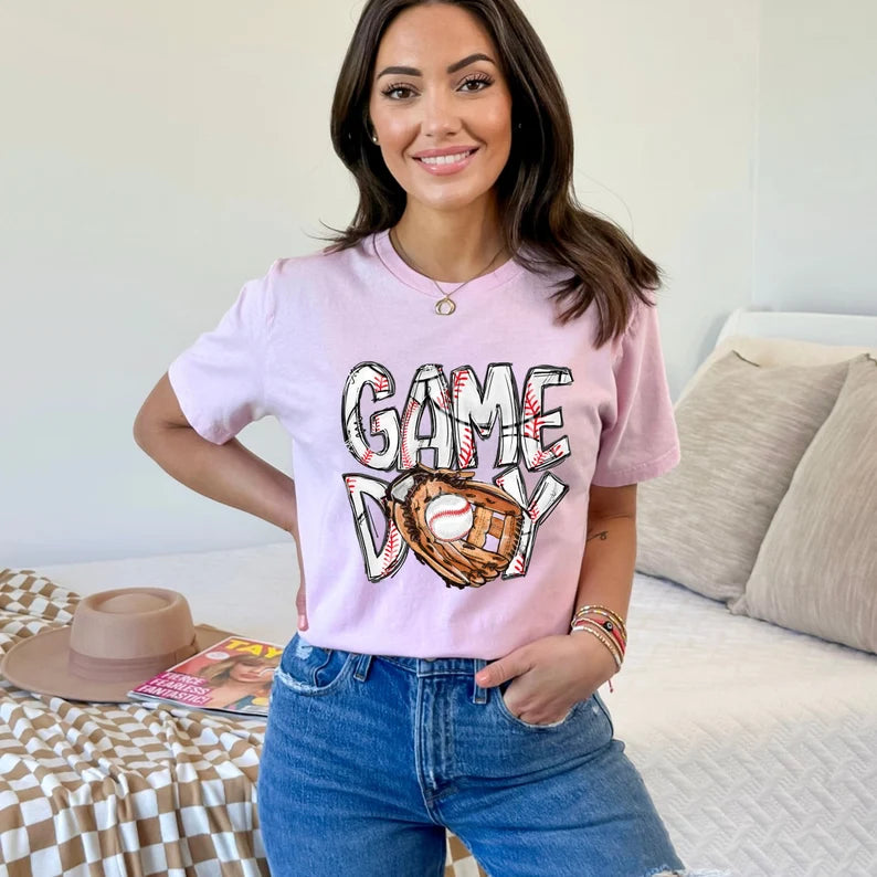 Baseball Game Day Shirt for Women