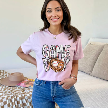 Baseball Game Day Shirt for Women