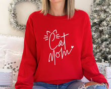 Cat Mom Sweatshirt,Hoodie, Thirt