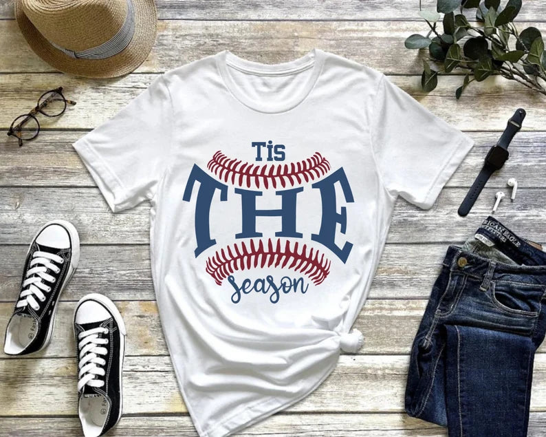 Tis the Season Baseball Tshirt