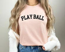 Custom Play Ball Shirt, Game Day  Apperal
