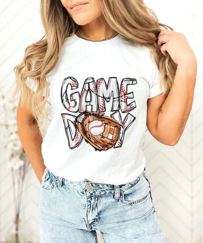 Baseball Game Day Shirt for Women