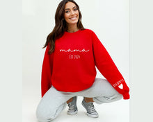 Custom Mama Sweatshirt With Kids Names and Birth Date, Sweatshirt & Hoodie