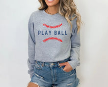 Play Ball Baseball Sweatshirt, Hooide, Tshirt