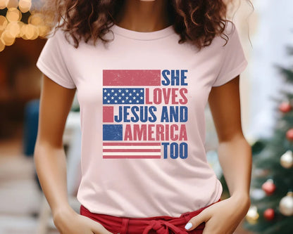 Patriotic Christian Shirt, Independence Day Gift