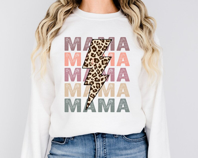 Mama Cheetahbold T-shirt, Sweatshirt & Hoodie