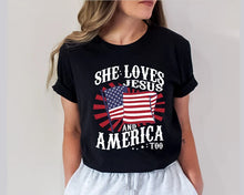 She Loves Jesus and America Too  Tshirt, Hoodie, Sweatshirt